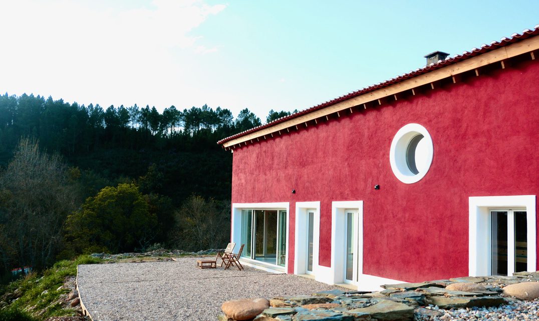 The guest house at Ananda Kalyani